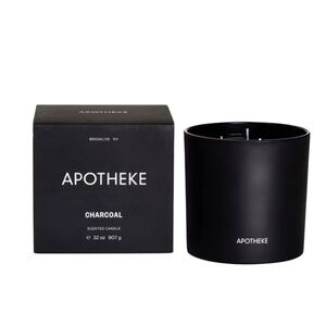 APOTHEKE Charcoal Luxury Scented Candle